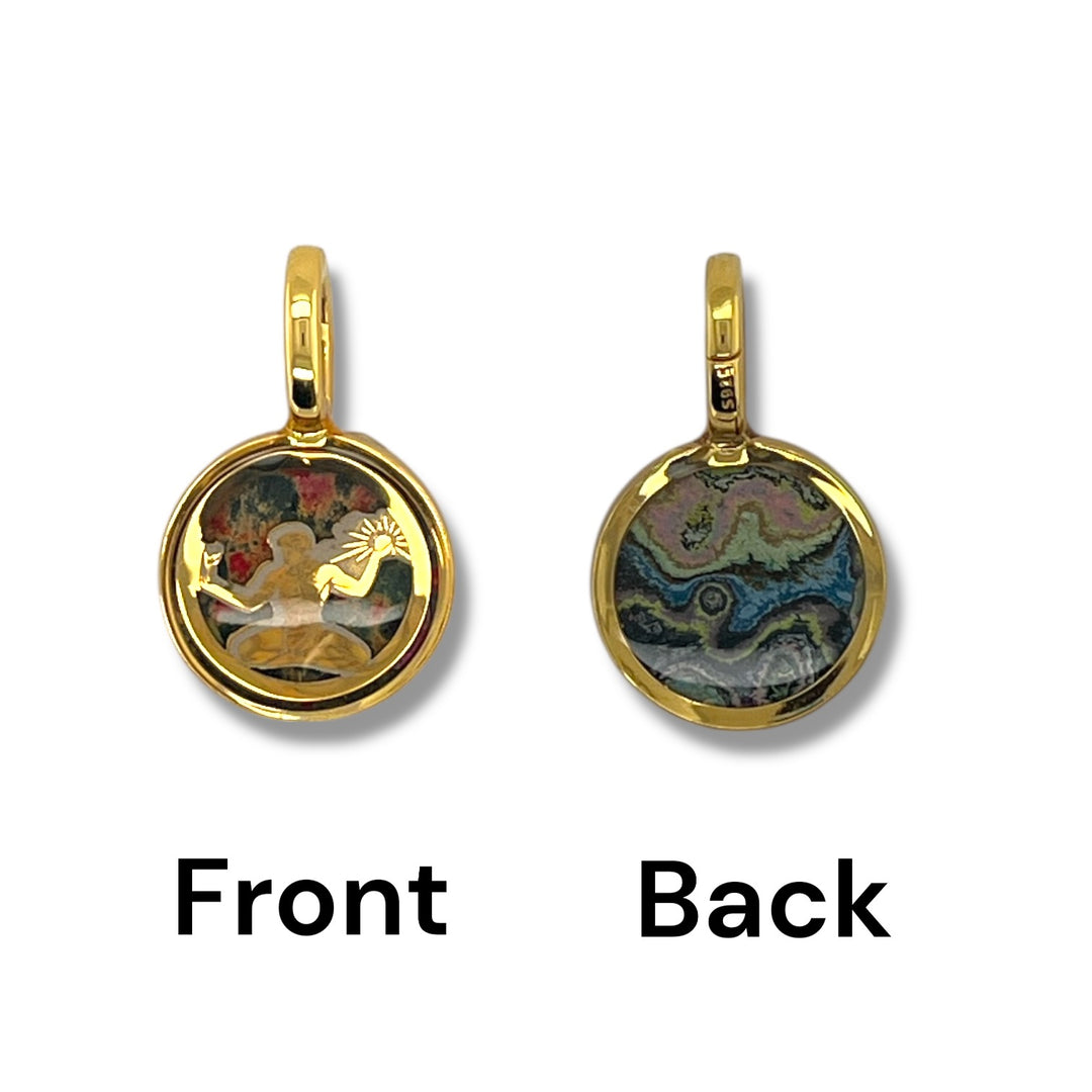 The Spirit of Detroit Charm | Gold