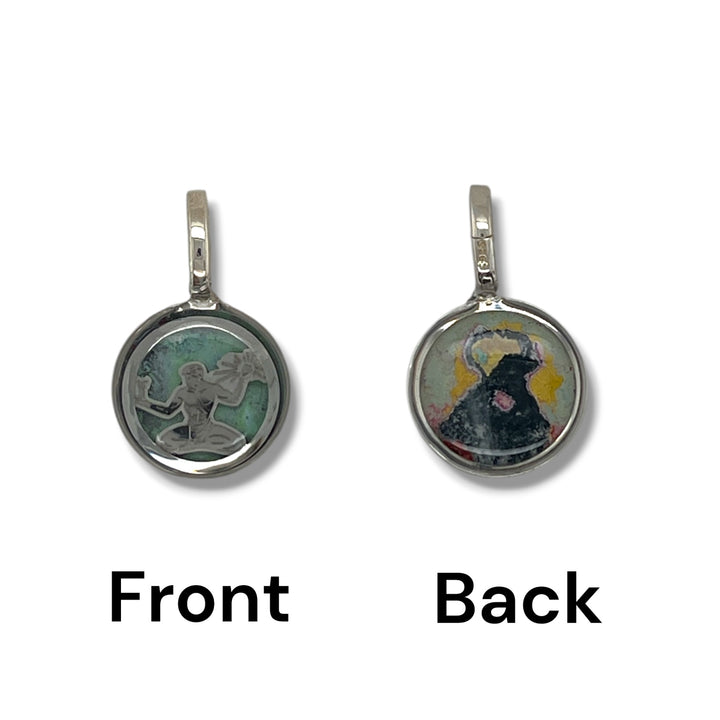 The Spirit of Detroit Charm | Silver