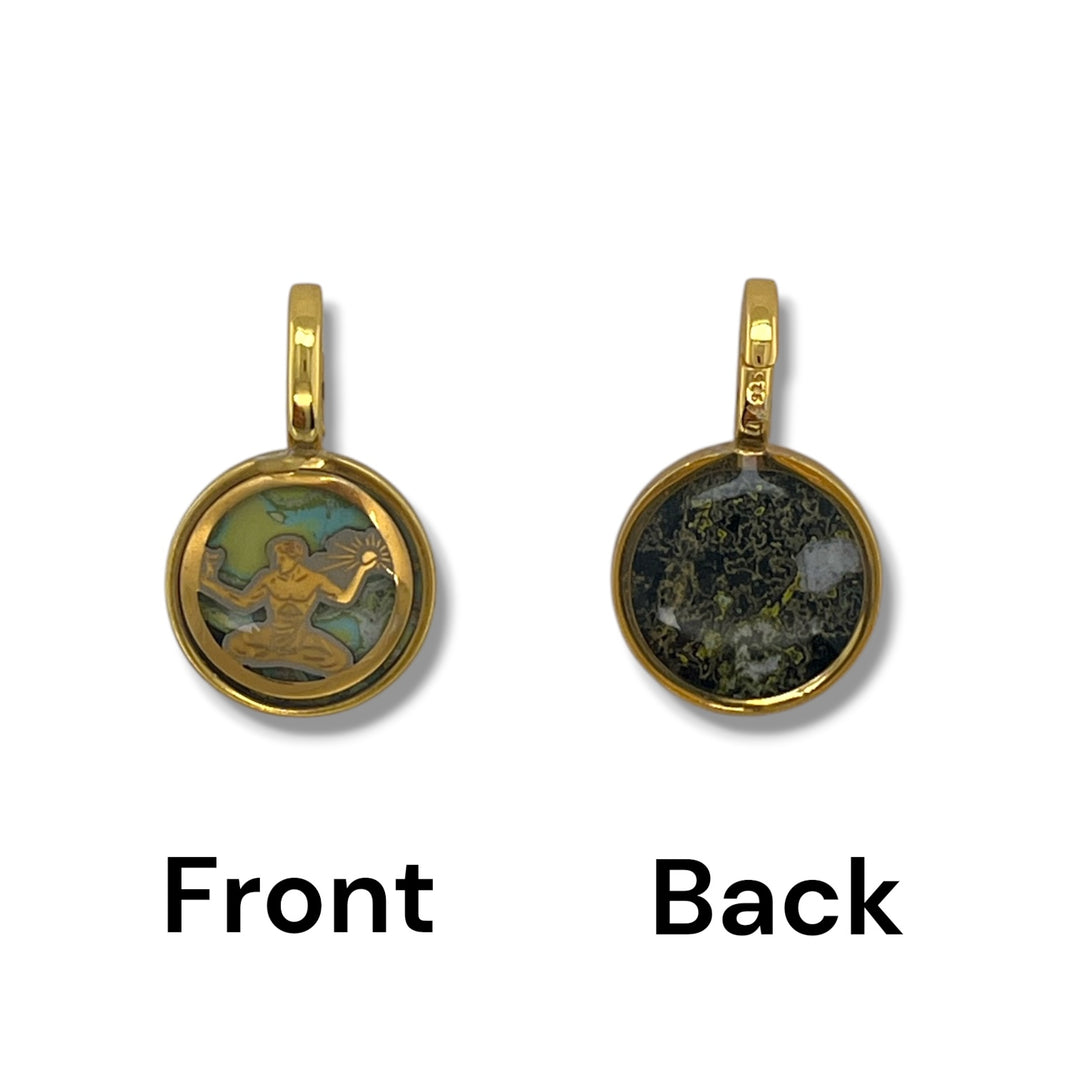 The Spirit of Detroit Charm | Gold