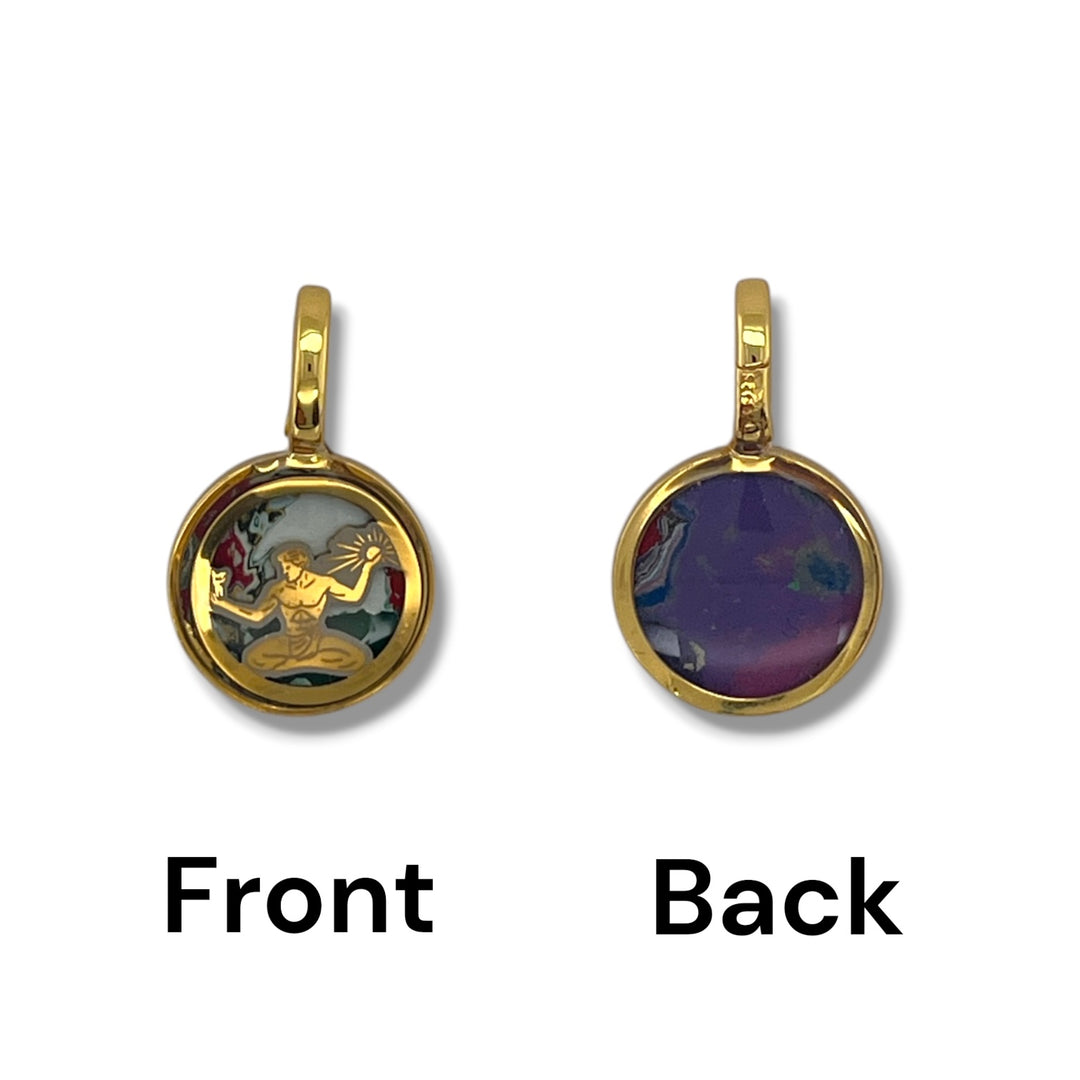 The Spirit of Detroit Charm | Gold