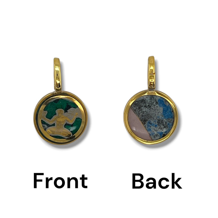 The Spirit of Detroit Charm | Gold