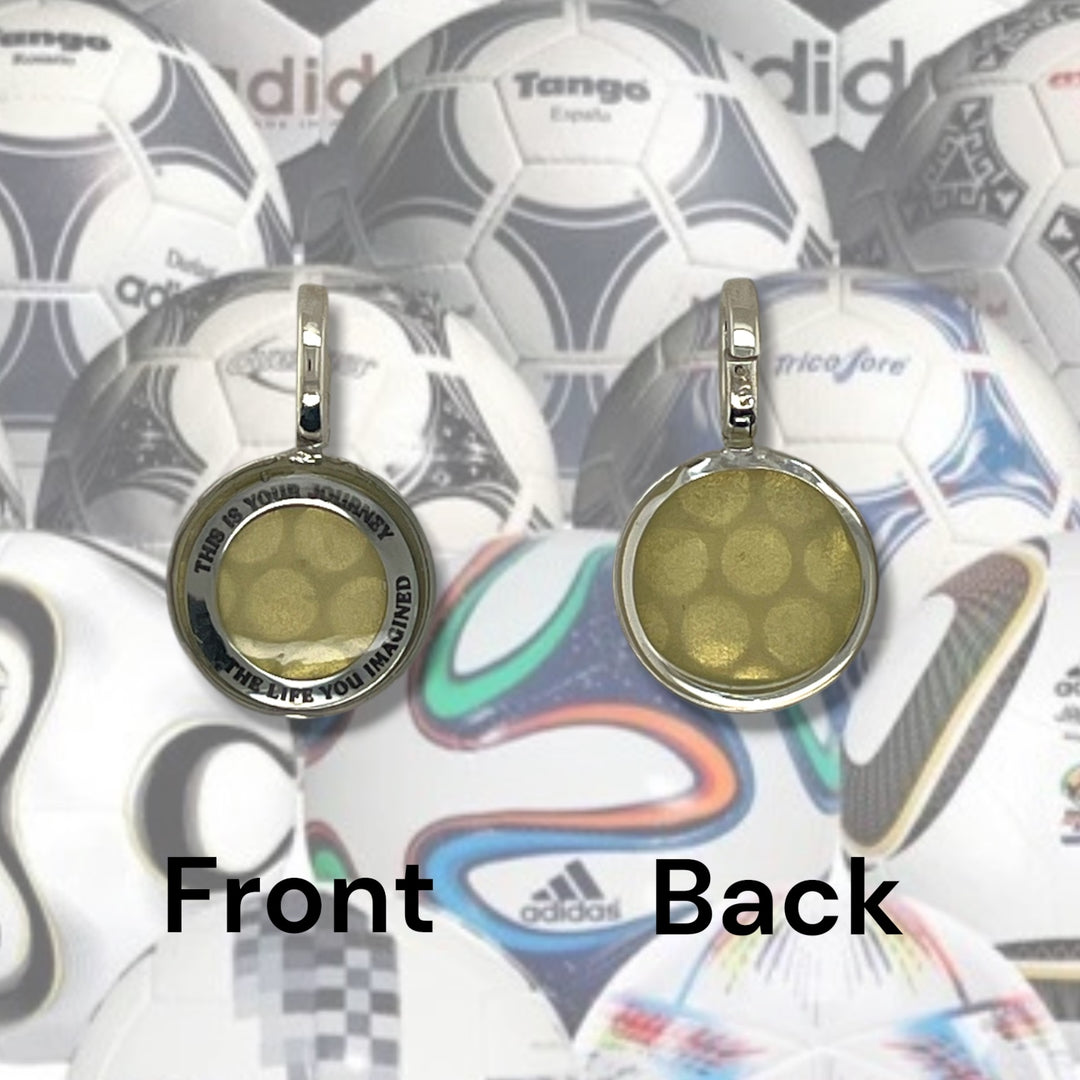 Soccer Ball Charm | Silver