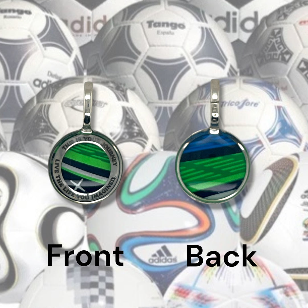 Soccer Ball Charm | Silver