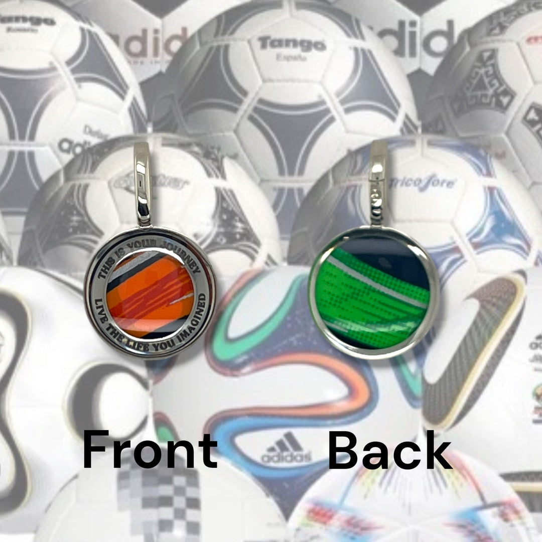 Soccer Ball Charm | Silver