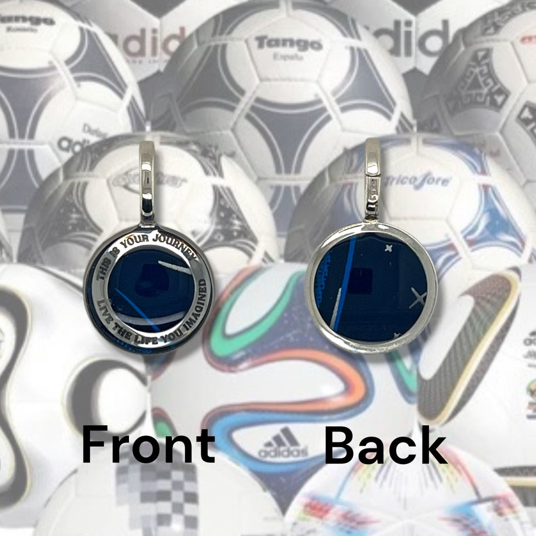 Soccer Ball Charm | Silver