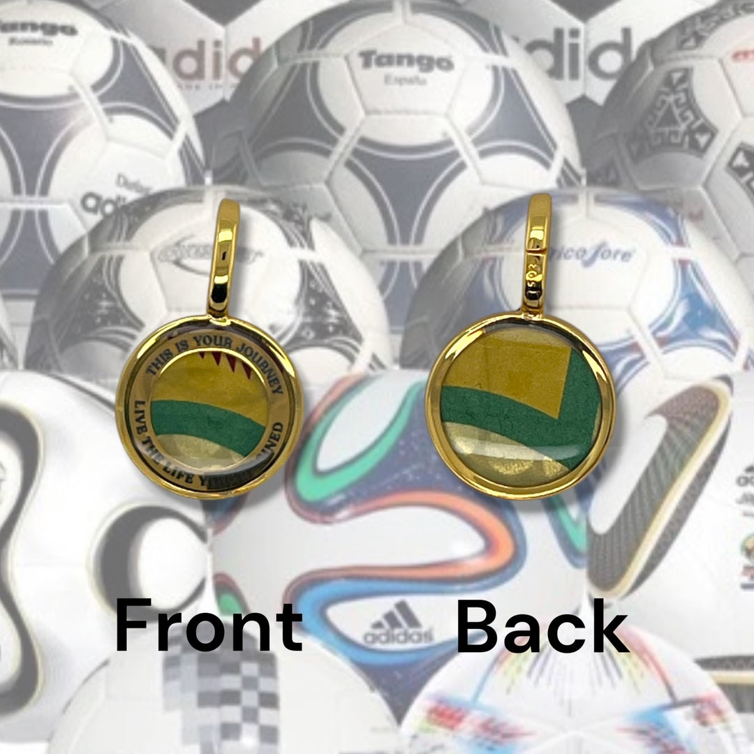Soccer Ball Charm | Gold |