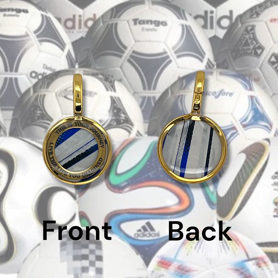 Soccer Ball Charm | Gold |