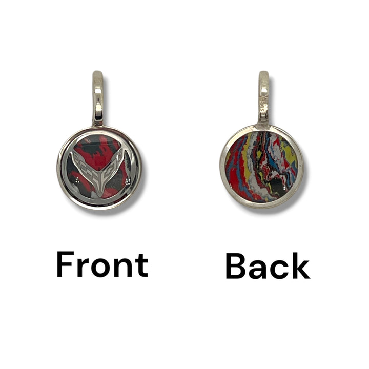Corvette Charm | Silver & Gold