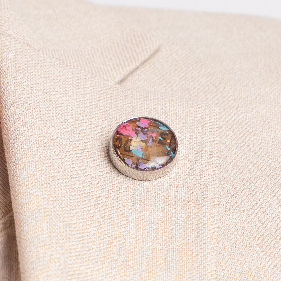 Latonia Lapel Pin | Stainless Steel