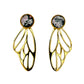 Callie Butterfly Earrings | Gold