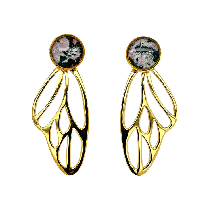 Callie Butterfly Earrings | Gold