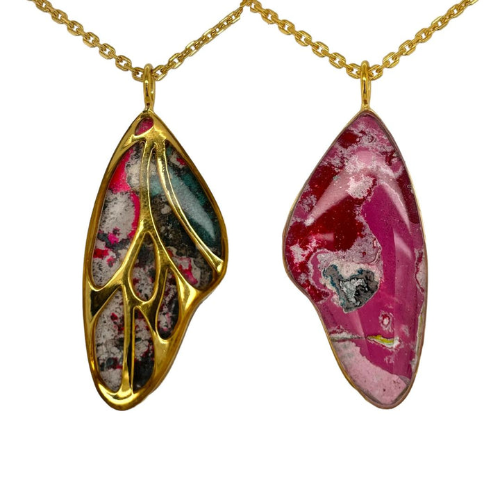 Vivian Butterfly Necklace | Gold