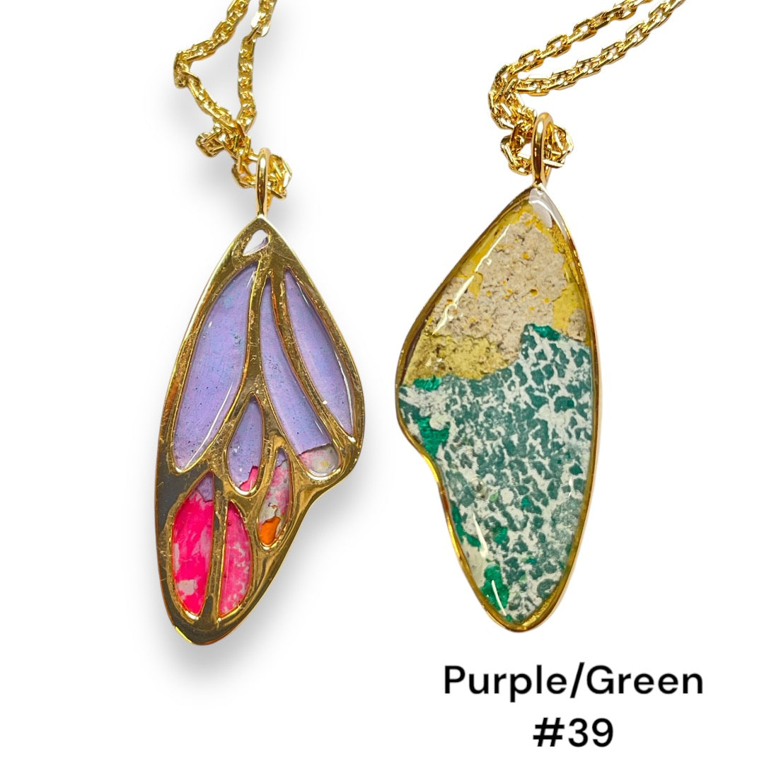 Vivian Butterfly Necklace | Gold