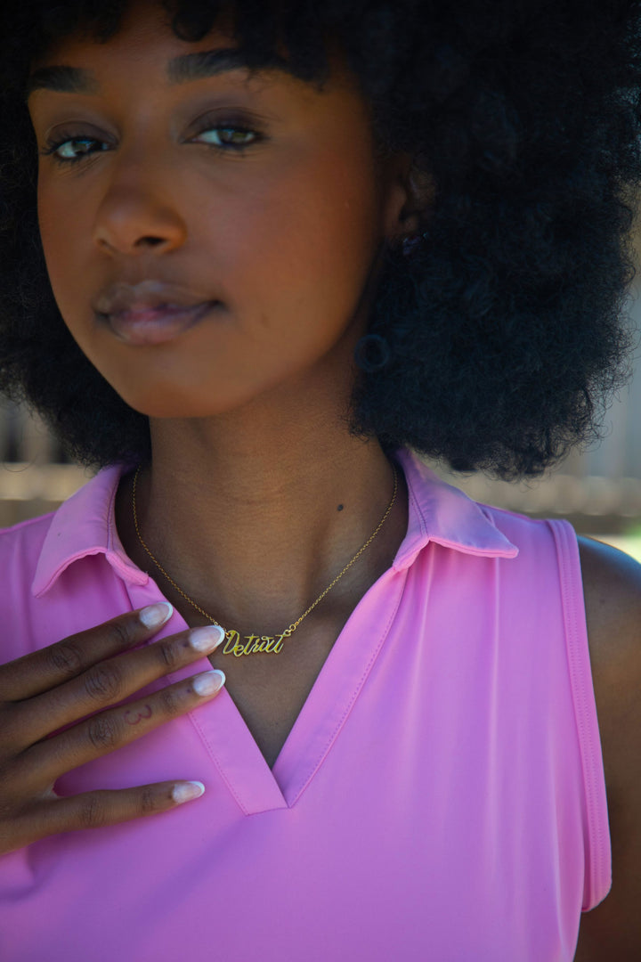 Detroit Necklace | Gold