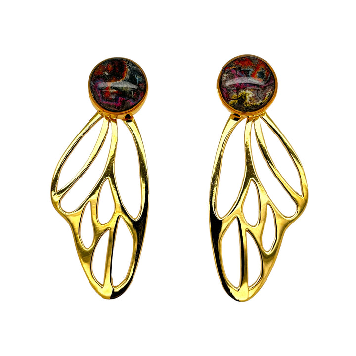 Callie Butterfly Earrings | Gold