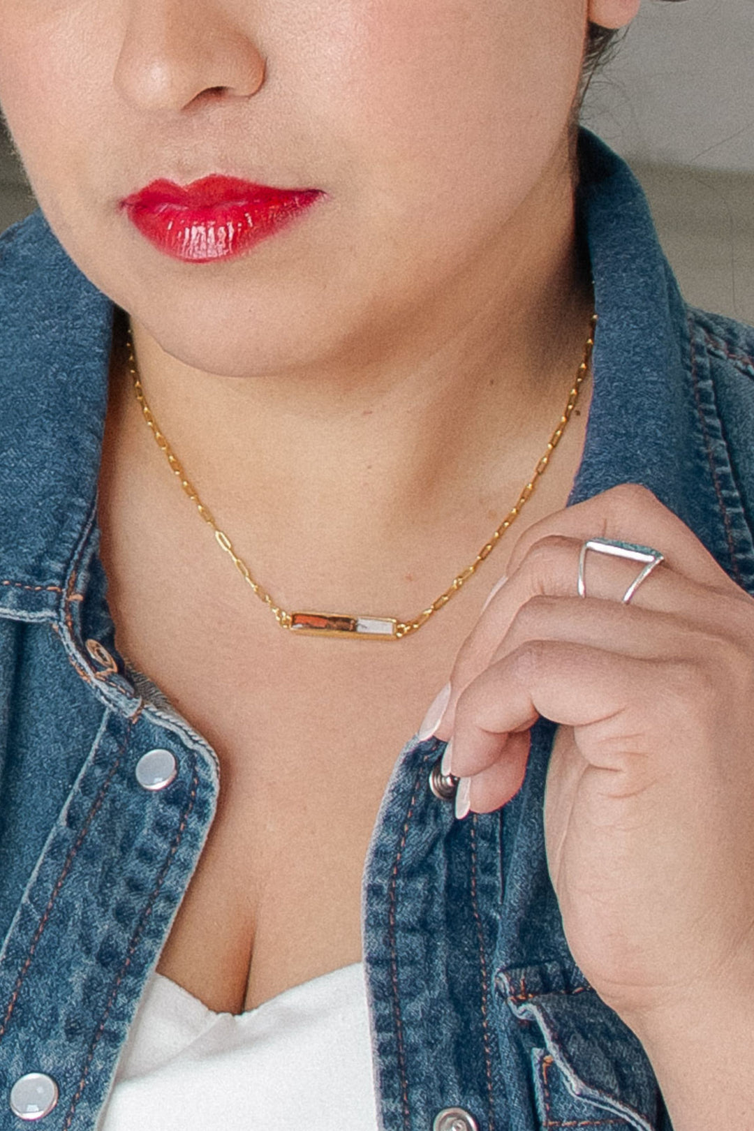 Rosie Necklace | Gold