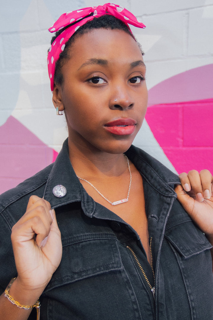 Rosie Necklace | Silver