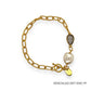 Chloe Pearl Bracelet | Gold