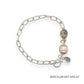 Chloe Pearl Bracelet | Silver