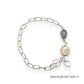 Chloe Pearl Bracelet | Silver