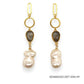 Maria Pearl Earrings | Gold