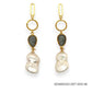 Maria Pearl Earrings | Gold