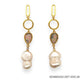 Maria Pearl Earrings | Gold