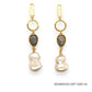 Maria Pearl Earrings | Gold