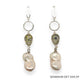 Maria Pearl Earrings | Silver