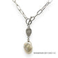 Wendy Pearl Necklace | Silver