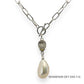 Wendy Pearl Necklace | Silver