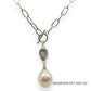 Wendy Pearl Necklace | Silver
