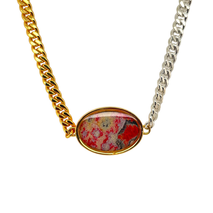 Sam Necklace | Mixed Metal