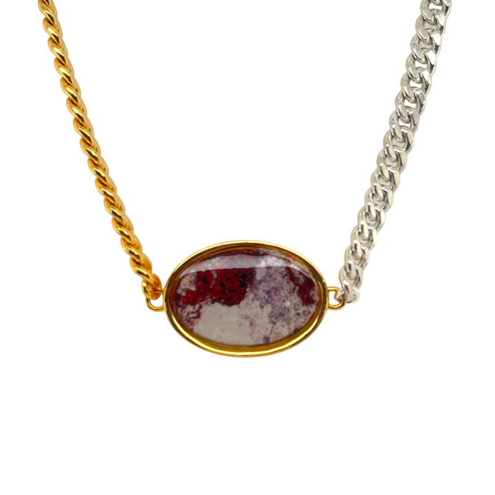 Sam Necklace | Mixed Metal