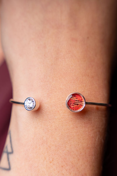Danielle Open Cuff | Silver
