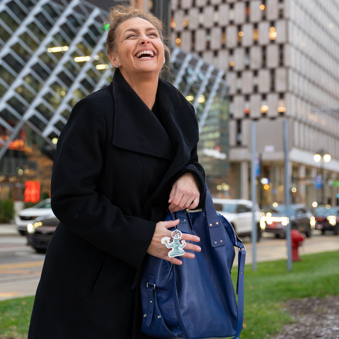 The Spirit of Detroit Bag Charm