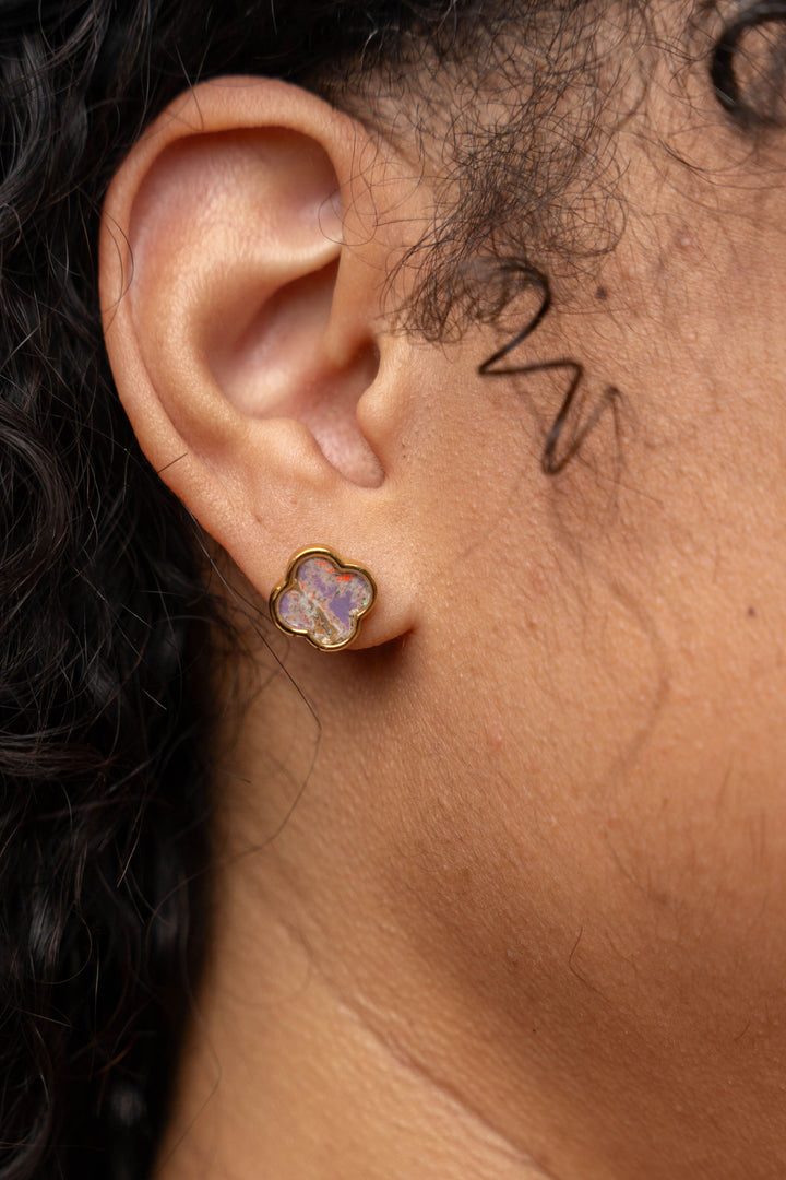 Tatiana Stud Earrings | Gold