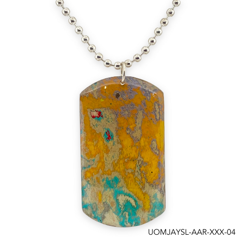 Jayson Dog Tag | Stainless Steel
