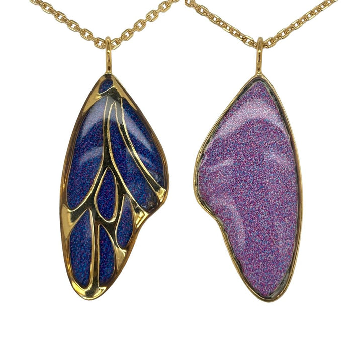 Detroit Zoo Vivian Butterfly Necklace | Gold