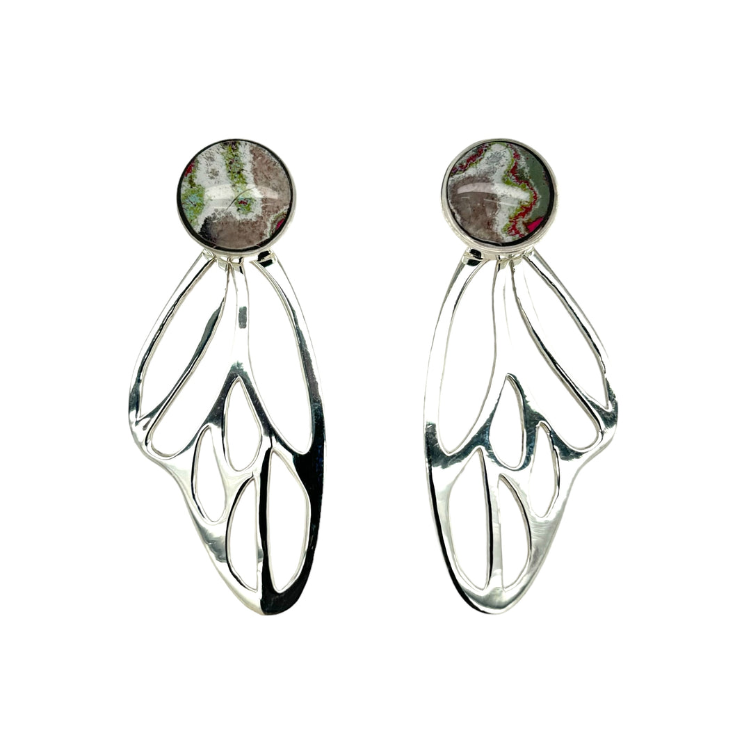 Callie Butterfly Earrings | Silver