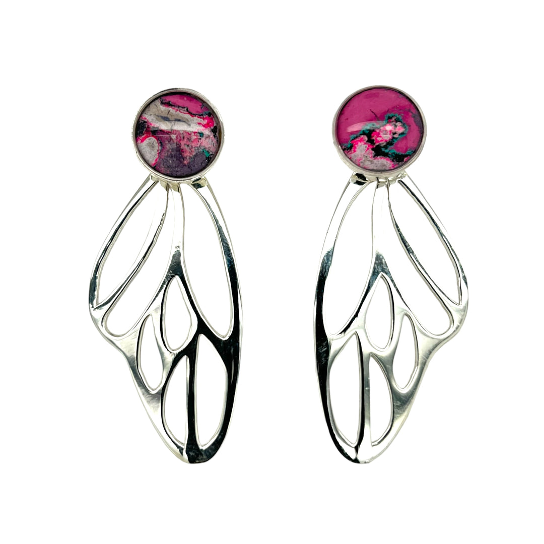 Callie Butterfly Earrings | Silver