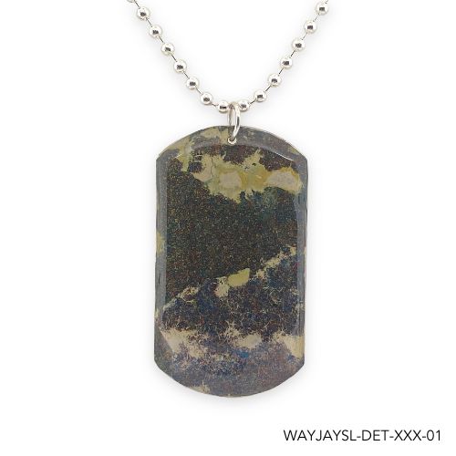 Jayson Dog Tag | Stainless Steel