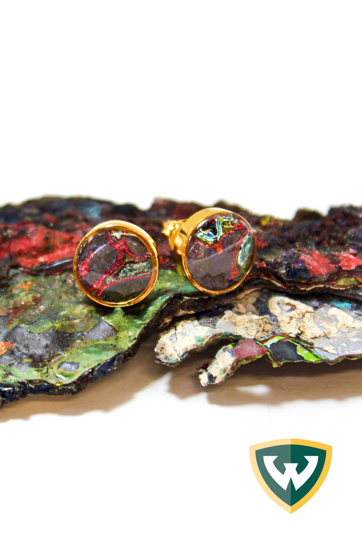 Wayne State Brittany Earrings | Gold