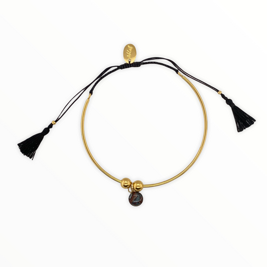 Bianca Bracelet | Gold | Black