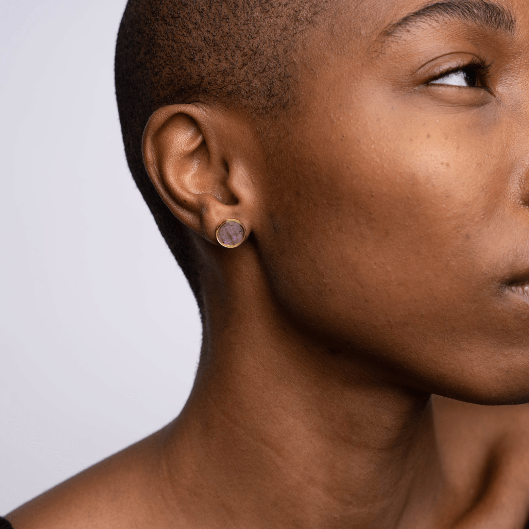 Brittany Earrings | Gold | February