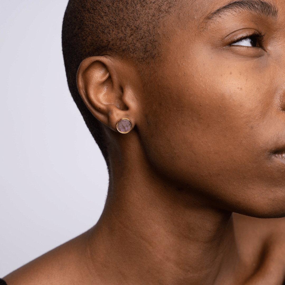 Gold hoop sales earrings sustainable