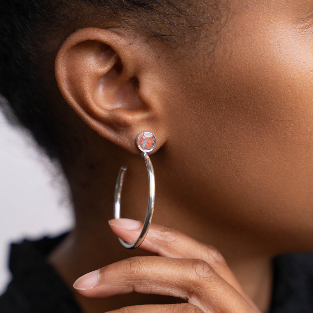 Megan Earrings | Silver