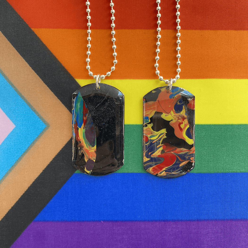 Jayson Dog Tag | Stainless Steel