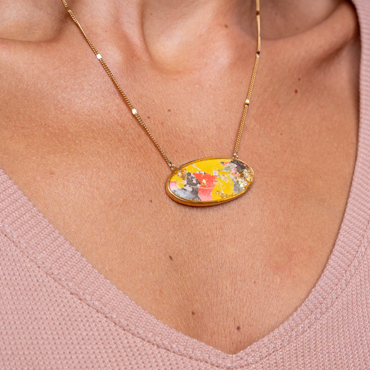 Delphia Necklace | Gold