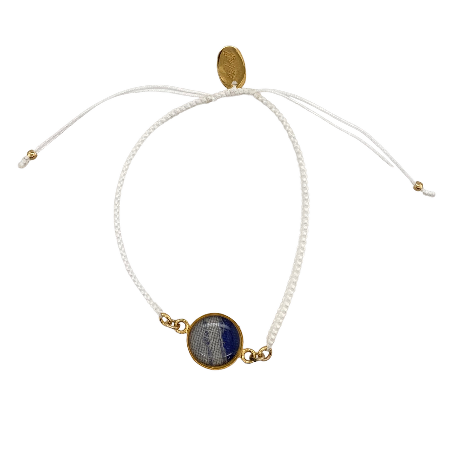 Taylor Bracelet | Gold | White